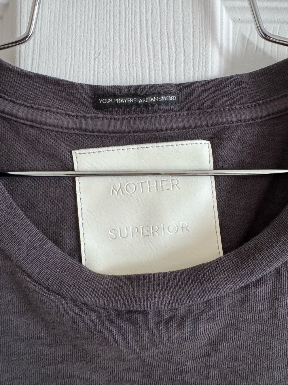 MOTHER brand Graphic Tee in Charcoal with Multicolor Print XL - Picture 4 of 5